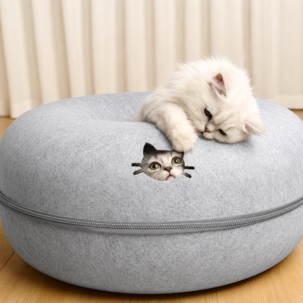 ねこやすみ｜猫がやすらぐ隠れ家ベッド